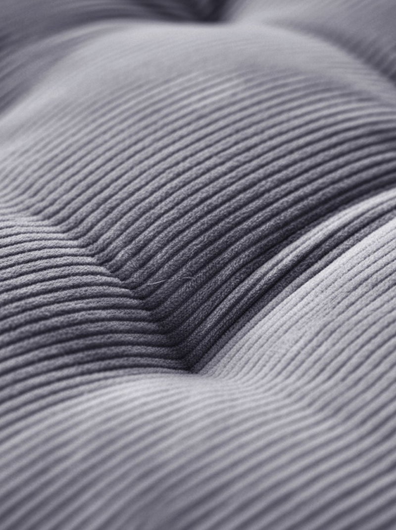 Becquet - Lot de 2 galette DANI en coton Gris Argenté - Kiabi