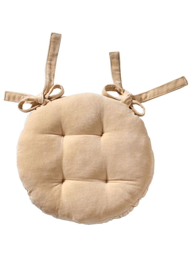 Becquet - Lot de 2 galette DONA en coton Beige - Kiabi