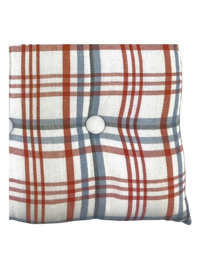 Becquet - Lot de 2 galette LOAN en coton Bleu foncé - Kiabi