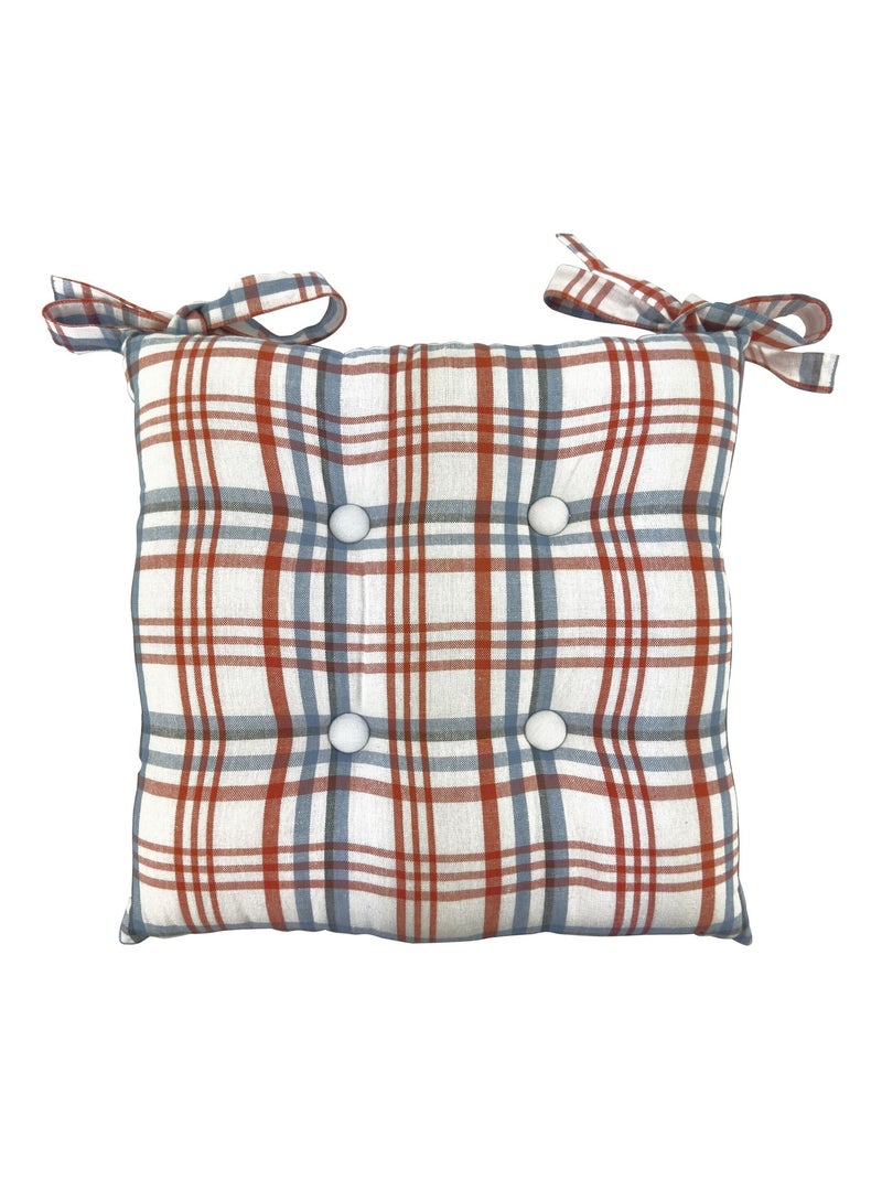 Becquet - Lot de 2 galette LOAN en coton Bleu foncé - Kiabi