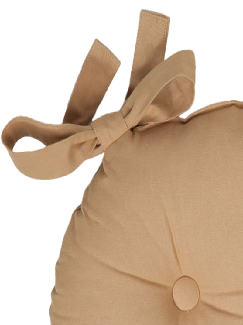 Becquet - Lot de 2 galette LOLI en coton Beige - Kiabi