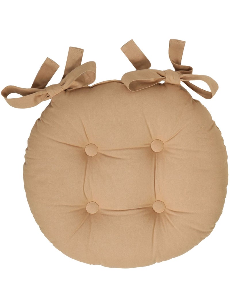 Becquet - Lot de 2 galette LOLI en coton Beige - Kiabi