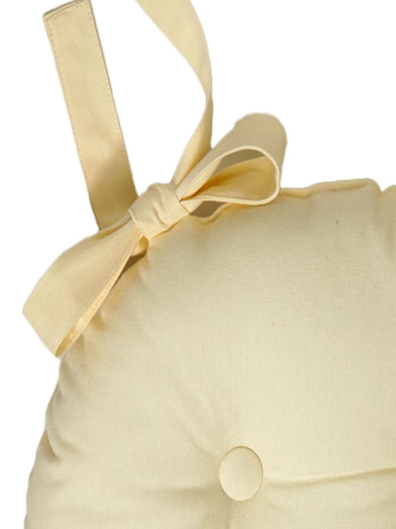 Becquet - Lot de 2 galette LOLI en coton Beige sable - Kiabi