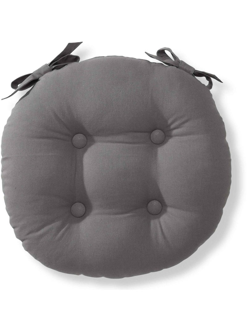 Becquet - Lot de 2 galette LOLI en coton Gris moyen - Kiabi