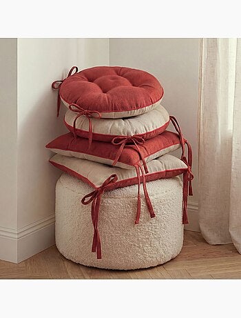 Becquet - Lot de 2 galette NATA en lin