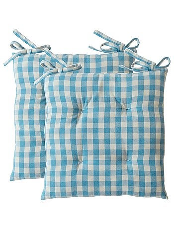 Becquet - Lot de 2 galette VICHY en coton