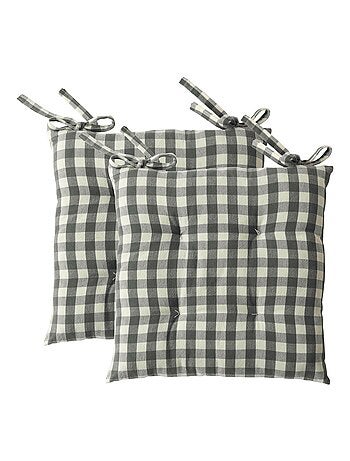 Becquet - Lot de 2 galette VICHY en coton