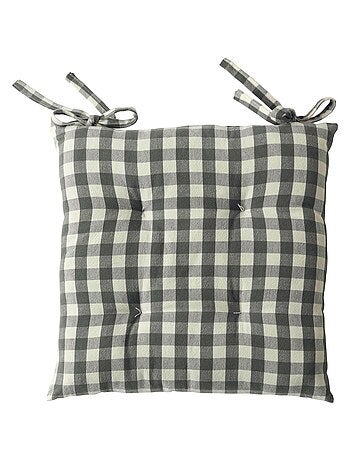 Becquet - Lot de 2 galette VICHY en coton