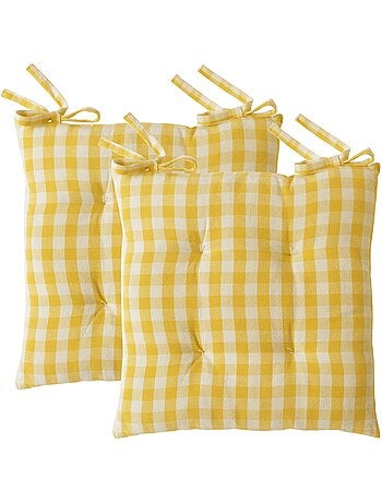 Becquet - Lot de 2 galette VICHY en coton