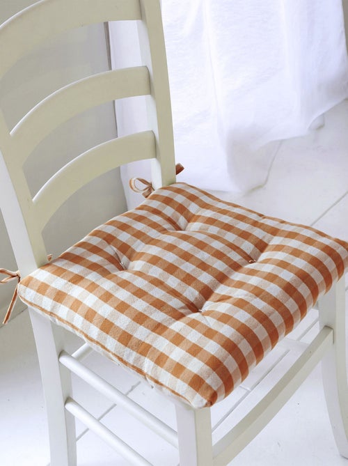 Becquet - Lot de 2 galette VICHY en coton - Kiabi