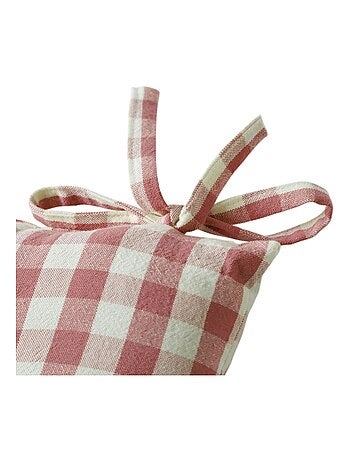 Becquet - Lot de 2 galette VICHY en coton