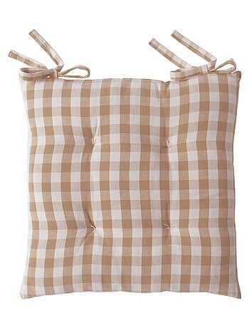 Becquet - Lot de 2 galette VICHY en coton