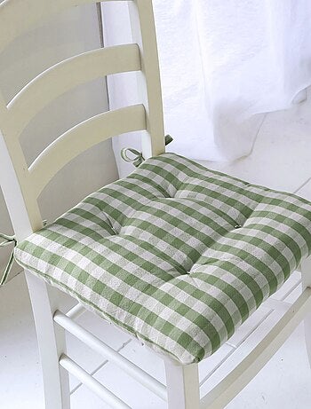 Becquet - Lot de 2 galette VICHY en coton