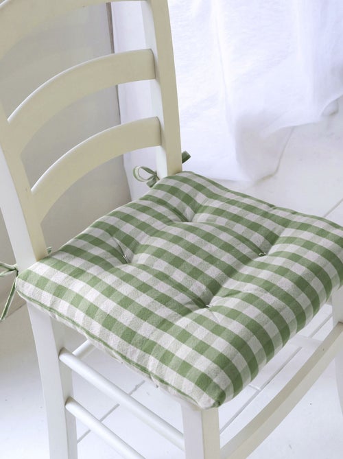 Becquet - Lot de 2 galette VICHY en coton - Kiabi