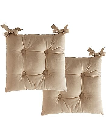 Becquet - Lot de 2 Galettes LOAN en coton