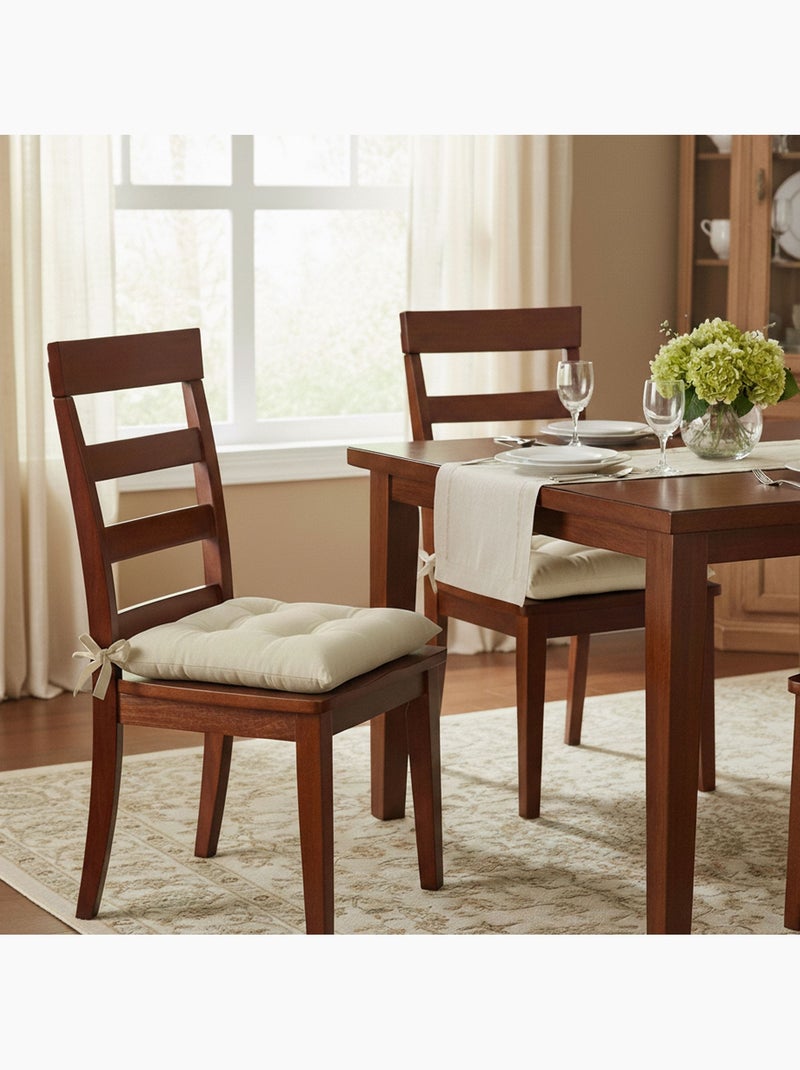 Becquet - Lot de 2 Galettes LOAN en coton Beige - Kiabi