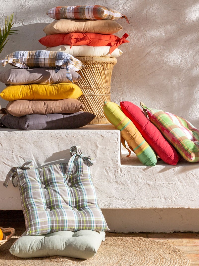 Becquet - Lot de 2 Galettes LOAN en coton Jaune - Kiabi