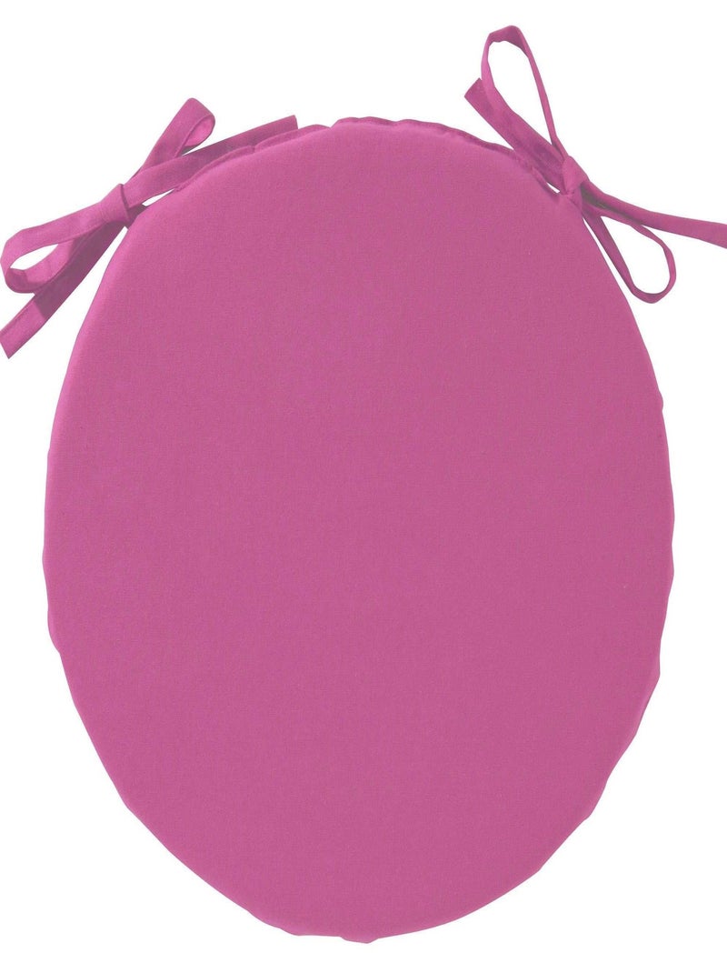 Becquet - Lot de 2 Galettes PANGA en coton Rose framboise - Kiabi