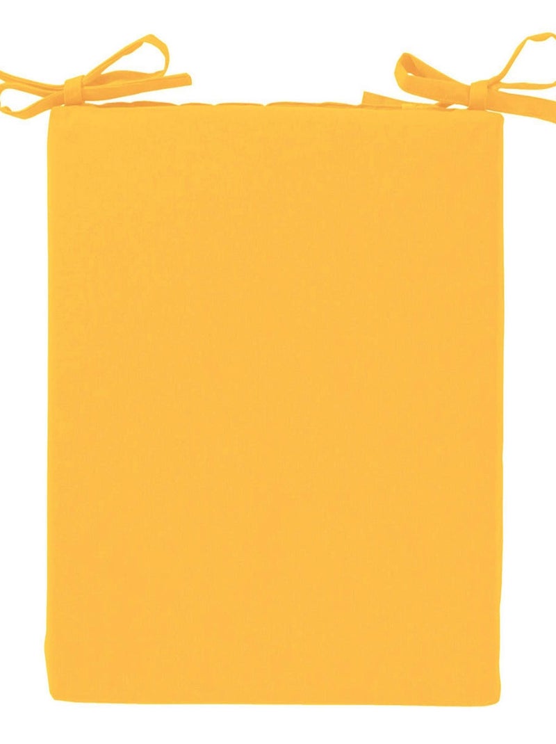 Becquet - Lot de 2 Galettes PANGO en coton Jaune foncé - Kiabi