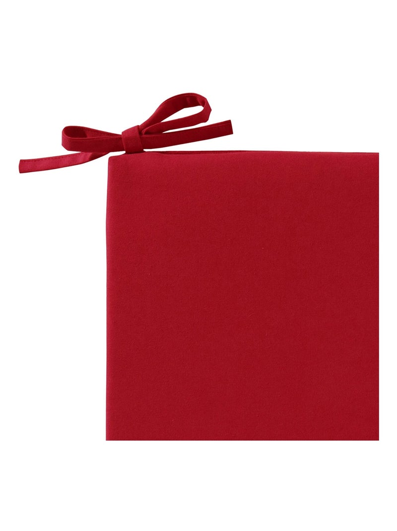 Becquet - Lot de 2 Galettes PANGO en coton Rouge - Kiabi