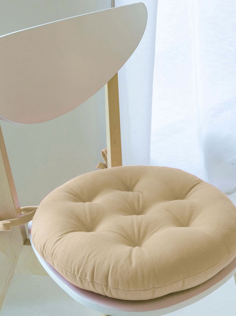 Becquet - Lot de 2 Galettes SEIZO en coton Beige - Kiabi