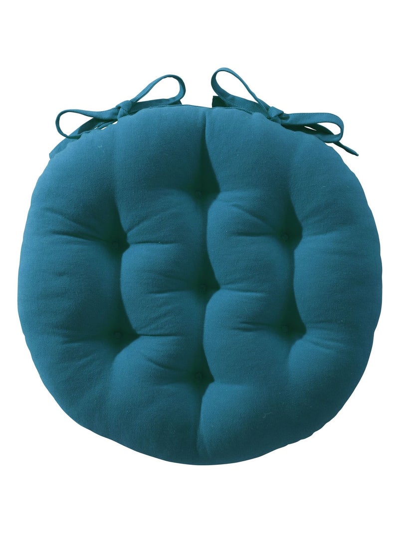 Becquet - Lot de 2 Galettes SEIZO en coton Bleu canard - Kiabi