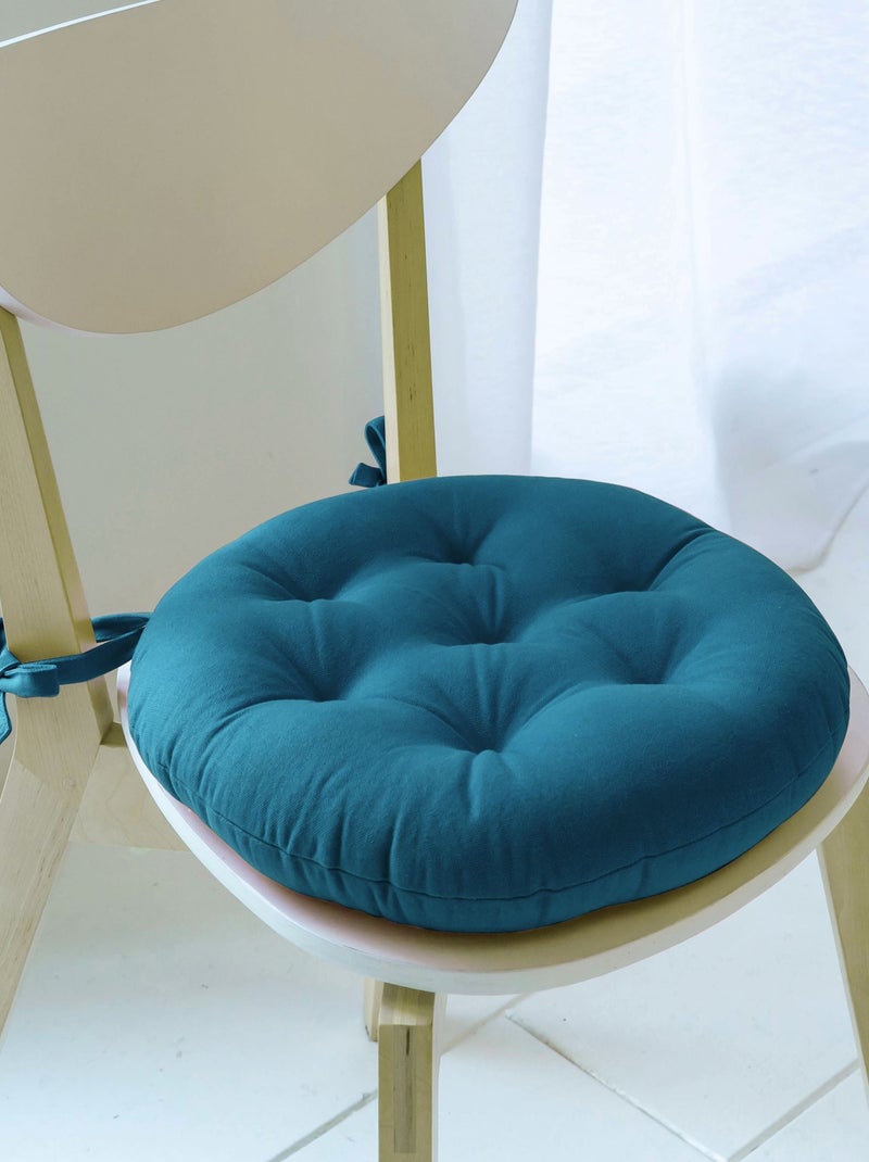 Becquet - Lot de 2 Galettes SEIZO en coton Bleu canard - Kiabi