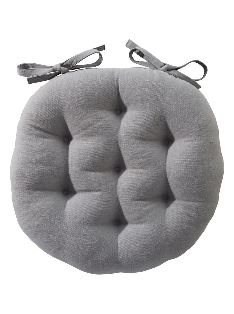 Becquet - Lot de 2 Galettes SEIZO en coton Gris Argenté - Kiabi