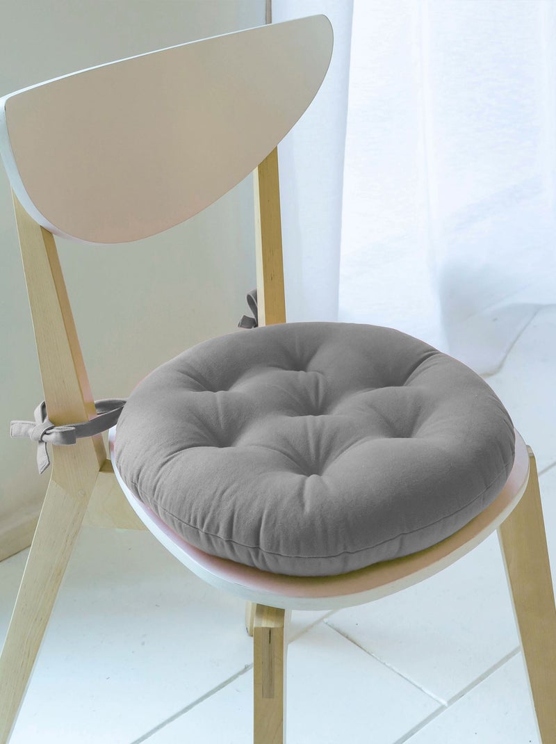 Becquet - Lot de 2 Galettes SEIZO en coton Gris Argenté - Kiabi