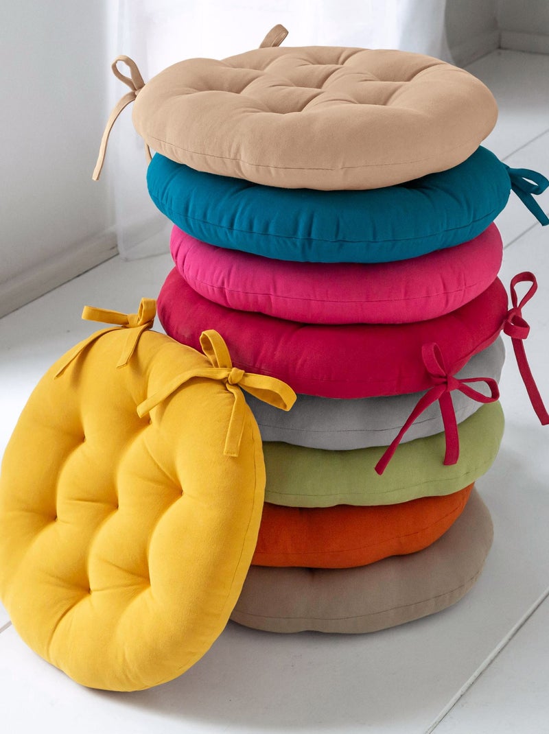 Becquet - Lot de 2 Galettes SEIZO en coton Gris Argenté - Kiabi