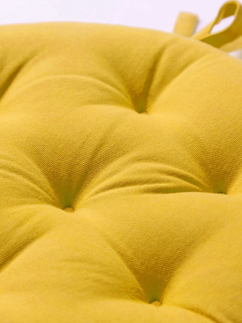 Becquet - Lot de 2 Galettes SEIZO en coton Jaune - Kiabi