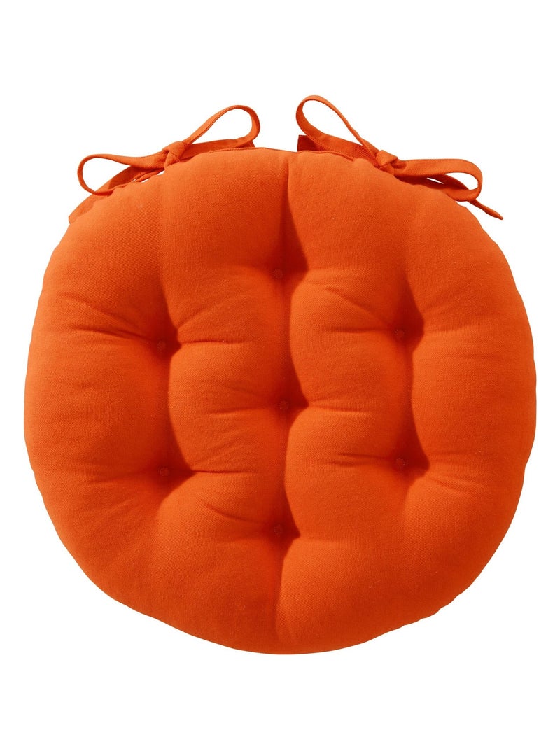 Becquet - Lot de 2 Galettes SEIZO en coton Orange mandarine - Kiabi