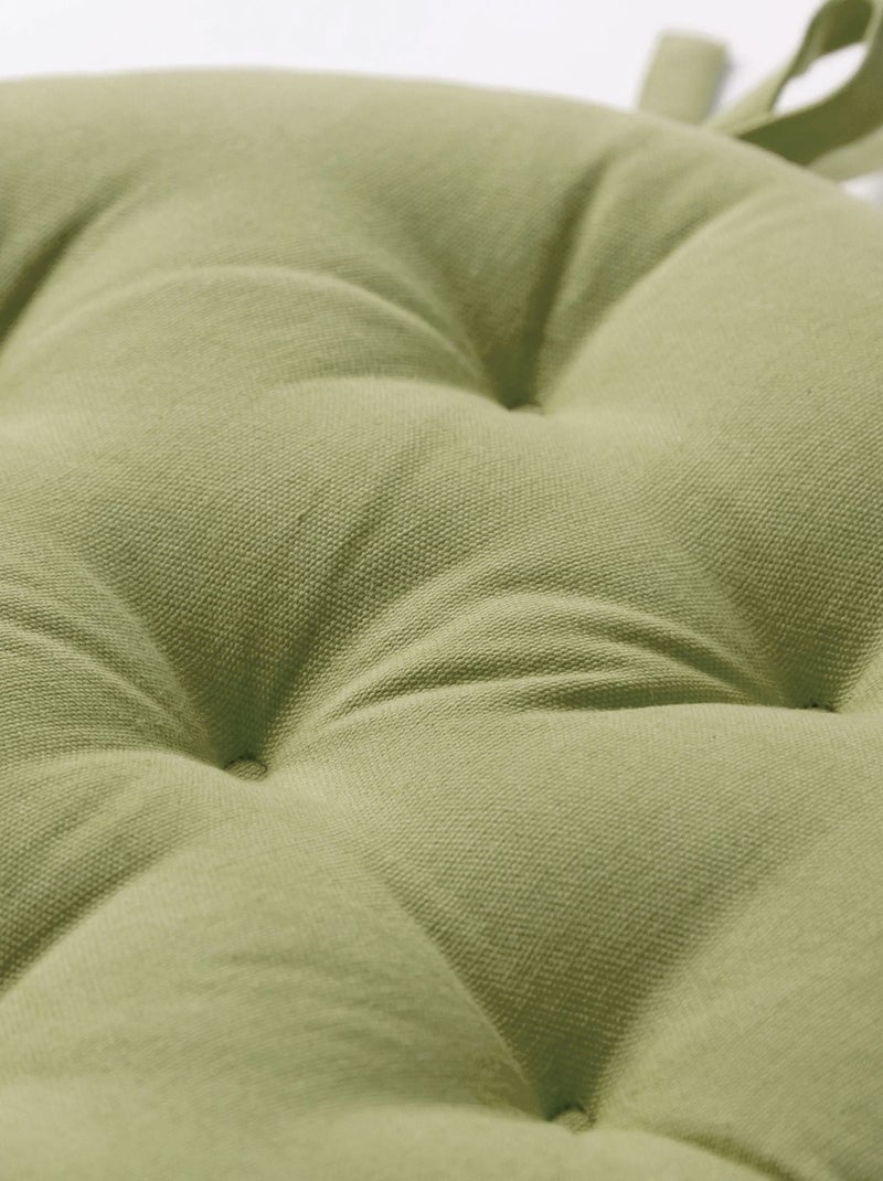 Becquet - Lot de 2 Galettes SEIZO en coton Vert pistache - Kiabi
