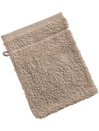 Becquet - Lot de 2 gant de toilette CLAIRE en coton