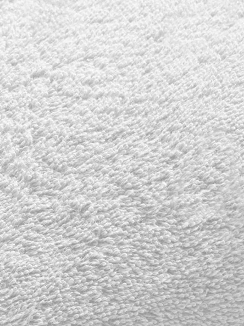 Becquet - Lot de 2 gant de toilette CLAIRE en coton Blanc - Kiabi