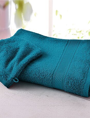 Becquet - Lot de 2 gant de toilette CLAIRE en coton