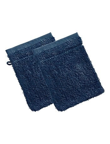 Becquet - Lot de 2 gant de toilette CLAIRE en coton