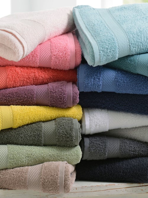 Becquet - Lot de 2 gant de toilette CLAIRE en coton - Kiabi