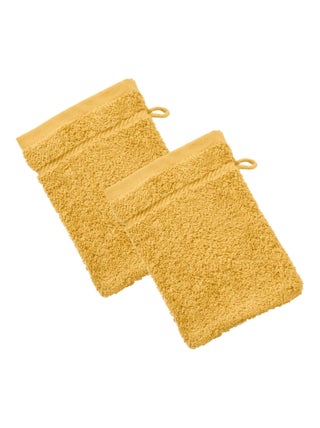 Becquet - Lot de 2 gant de toilette CLAIRE en coton