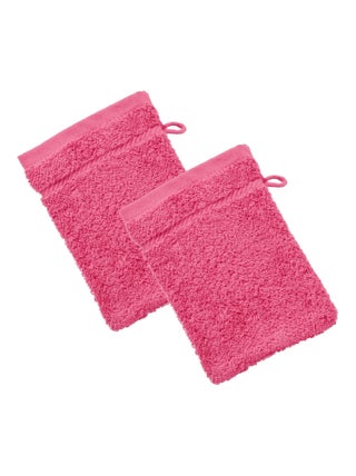 Becquet - Lot de 2 gant de toilette CLAIRE en coton