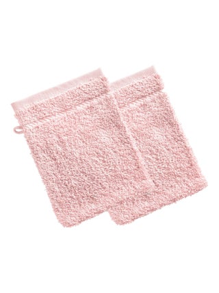 Becquet - Lot de 2 gant de toilette CLAIRE en coton