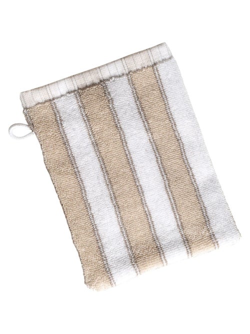 Becquet - Lot de 2 gant de toilette LAURA en coton - Kiabi