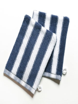 Becquet - Lot de 2 gant de toilette LAURA en coton