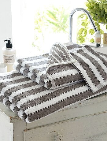 Becquet - Lot de 2 gant de toilette LAURA en coton