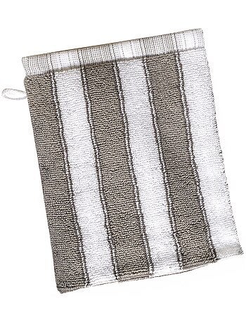 Becquet - Lot de 2 gant de toilette LAURA en coton