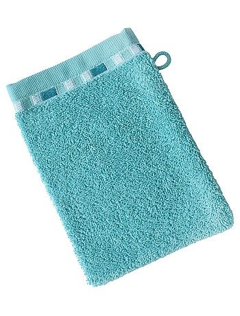 Becquet - Lot de 2 gant de toilette MOSAIQUA en coton