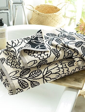 Becquet - Lot de 2 gant de toilette VELMA en coton