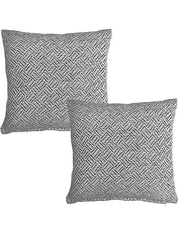 Becquet - Lot de 2 housse de coussin ERIS en coton