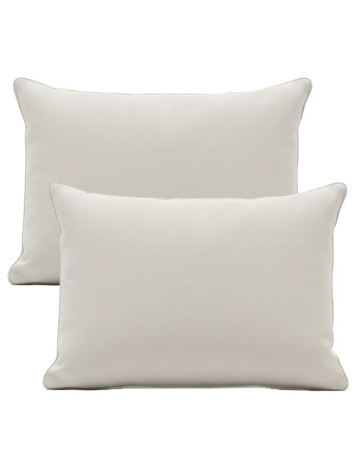Becquet - Lot de 2 housse de coussin GALENA en polyester - Kiabi