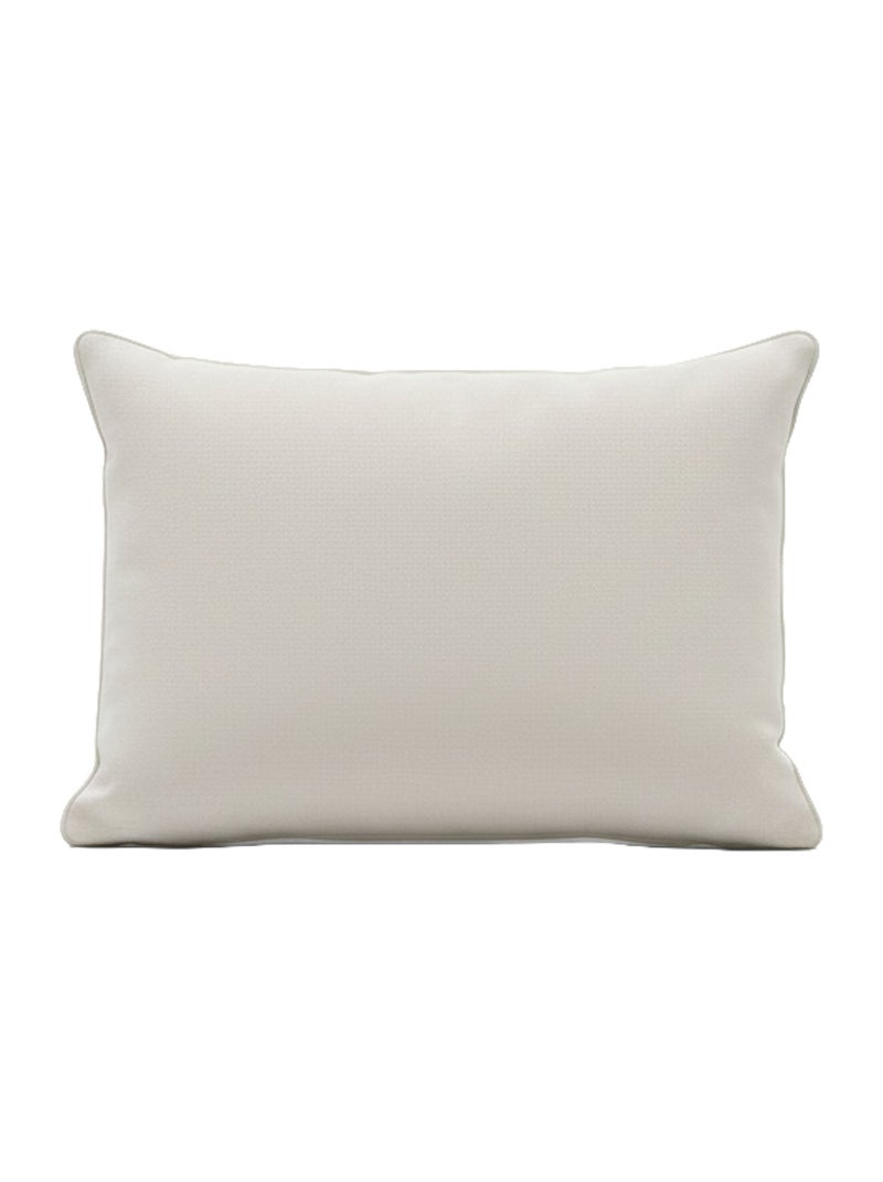 Becquet - Lot de 2 housse de coussin GALENA en polyester Grège - Kiabi